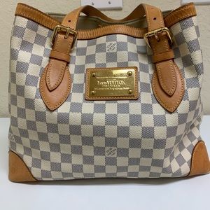 Authentic Damier Hamstead MM Louis Vuitton